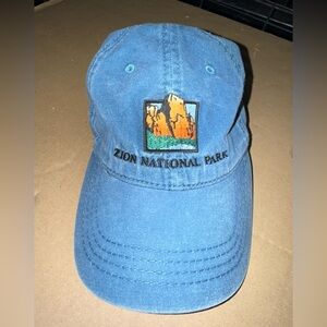Zion Rootswear Blue Zion National Park Hat
